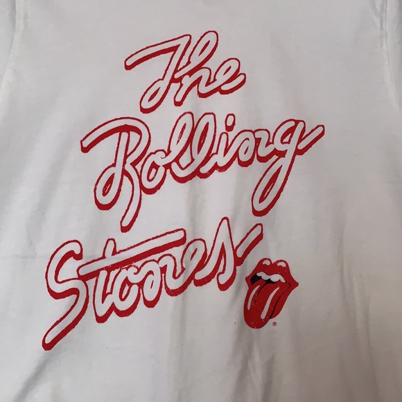 H&M cropped Rolling Stones T-shirt - Picture 2 of 4